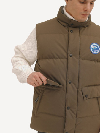Жилет пуховой Круиз Top Arctic Goose (Мужской; 46; Олива)